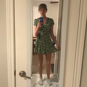 Urban outfitters wrap dress